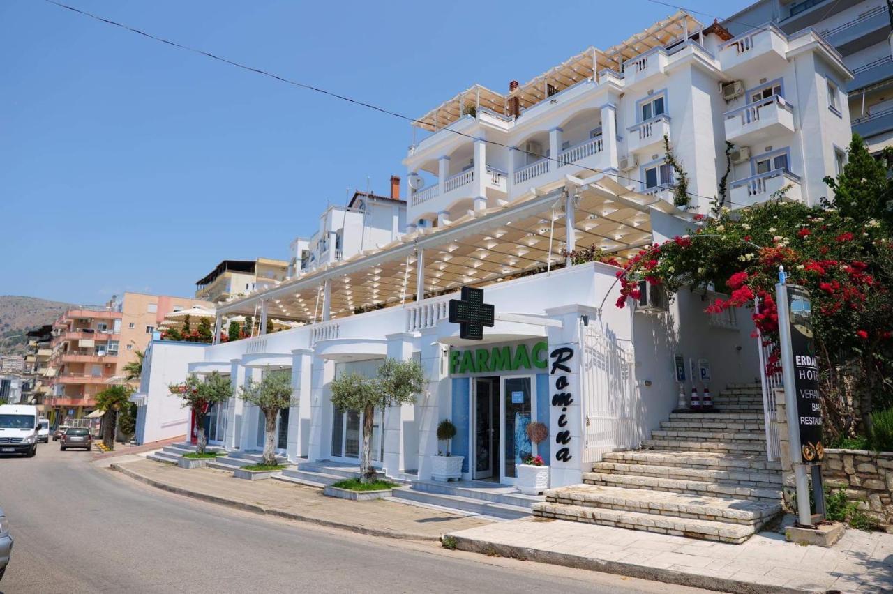 Hotel Erdano Sarandë Exteriör bild