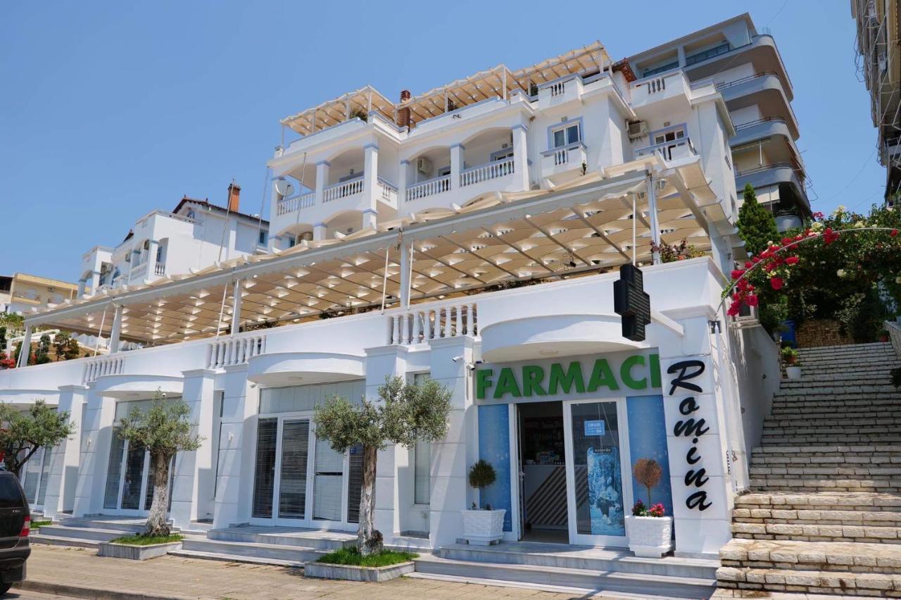 Hotel Erdano Sarandë Exteriör bild