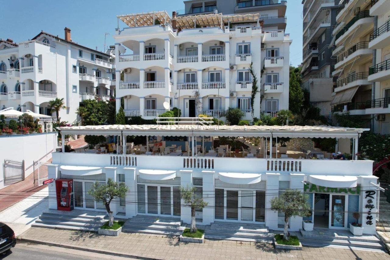 Hotel Erdano Sarandë Exteriör bild