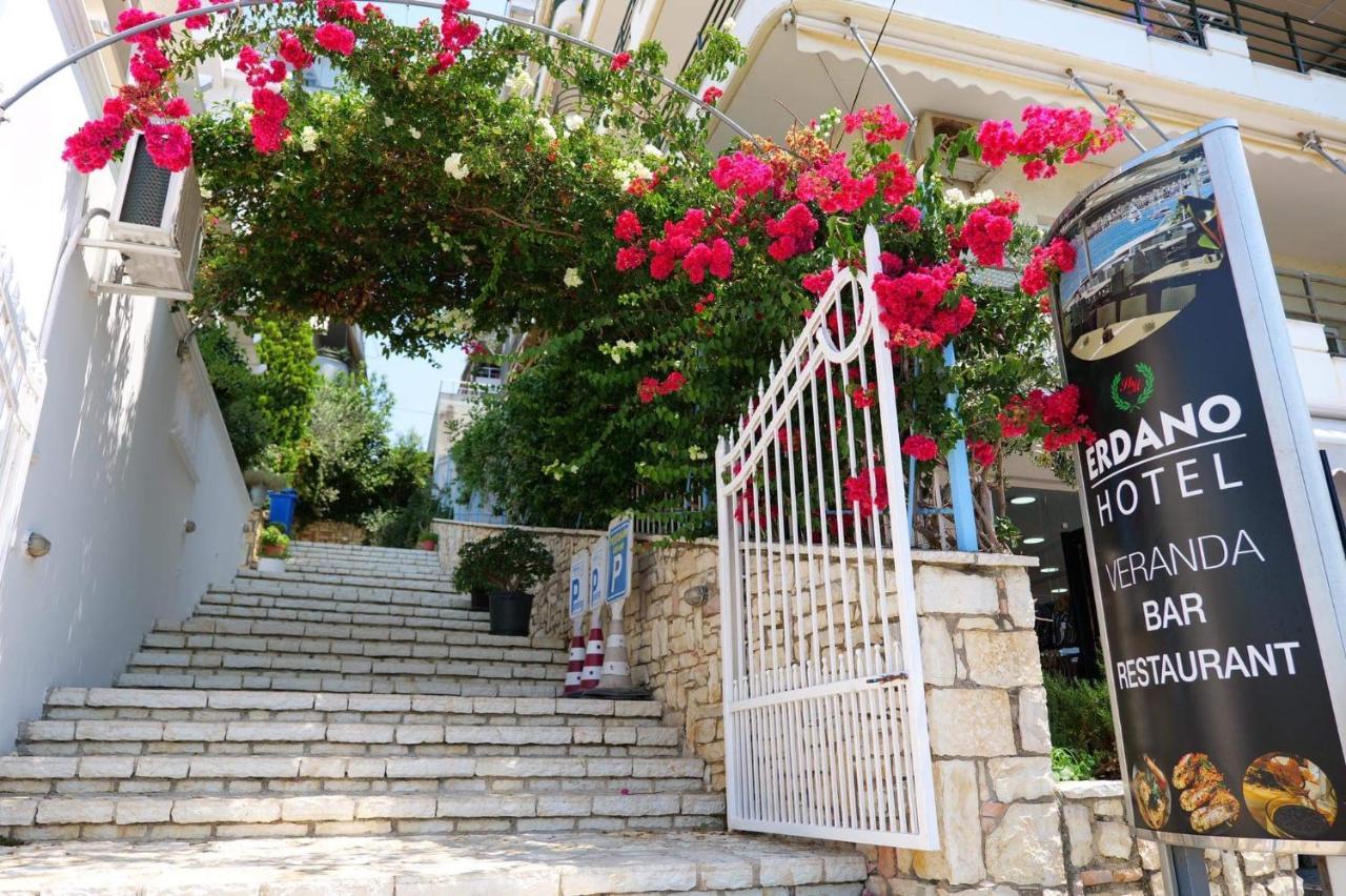 Hotel Erdano Sarandë Exteriör bild